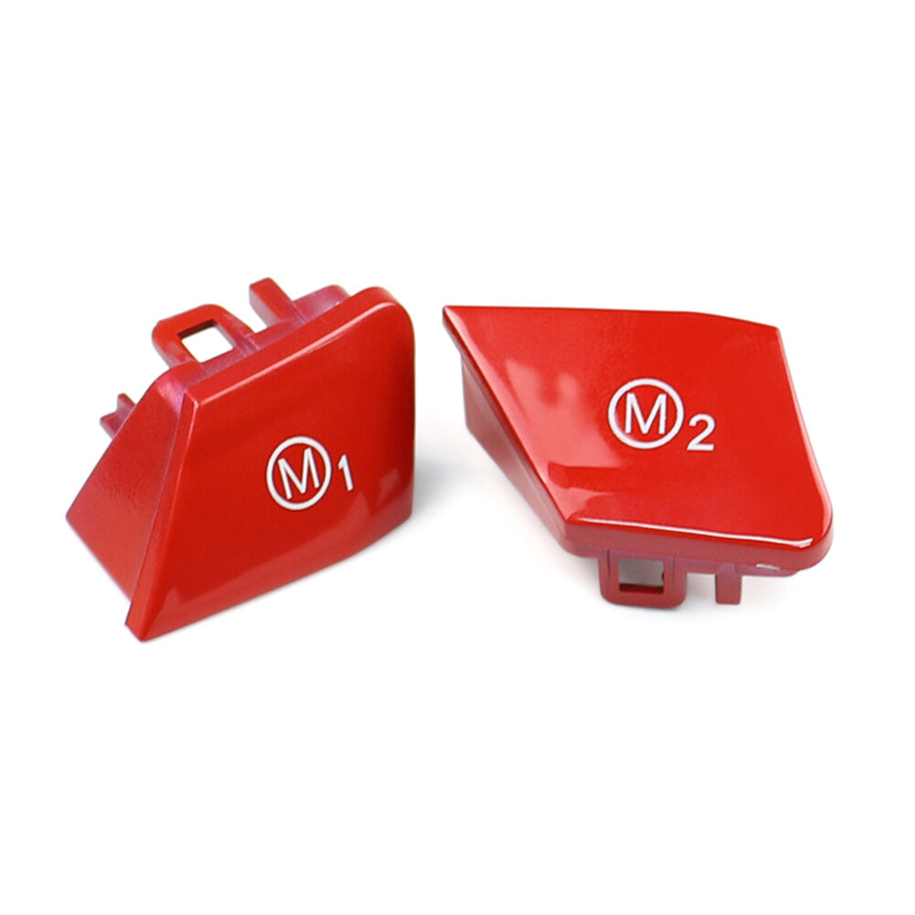 Steering Wheel M1 M2 Mode Switch Button Cover for BMW 1 2 3 4 5 6 Series X5 X6