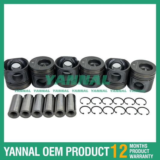 6X 5343091 3920692 5267807 Piston std size 116 mm suitable for 6LTAA 9.3 engine