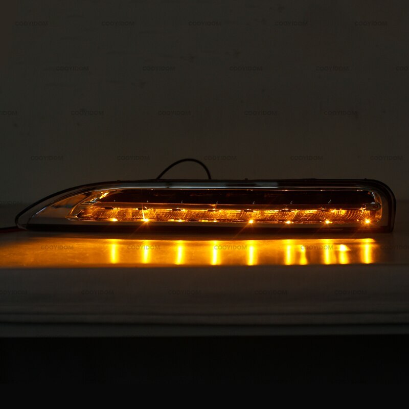 For 2011 for Porsche for Cayenne Front Bumper Daytime Running Light DRL LED Fog Lamp LH