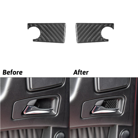 Carbon Fiber Rear Door Bowl Inner Trim for Mercedes G-Class G350/G500 2013-18