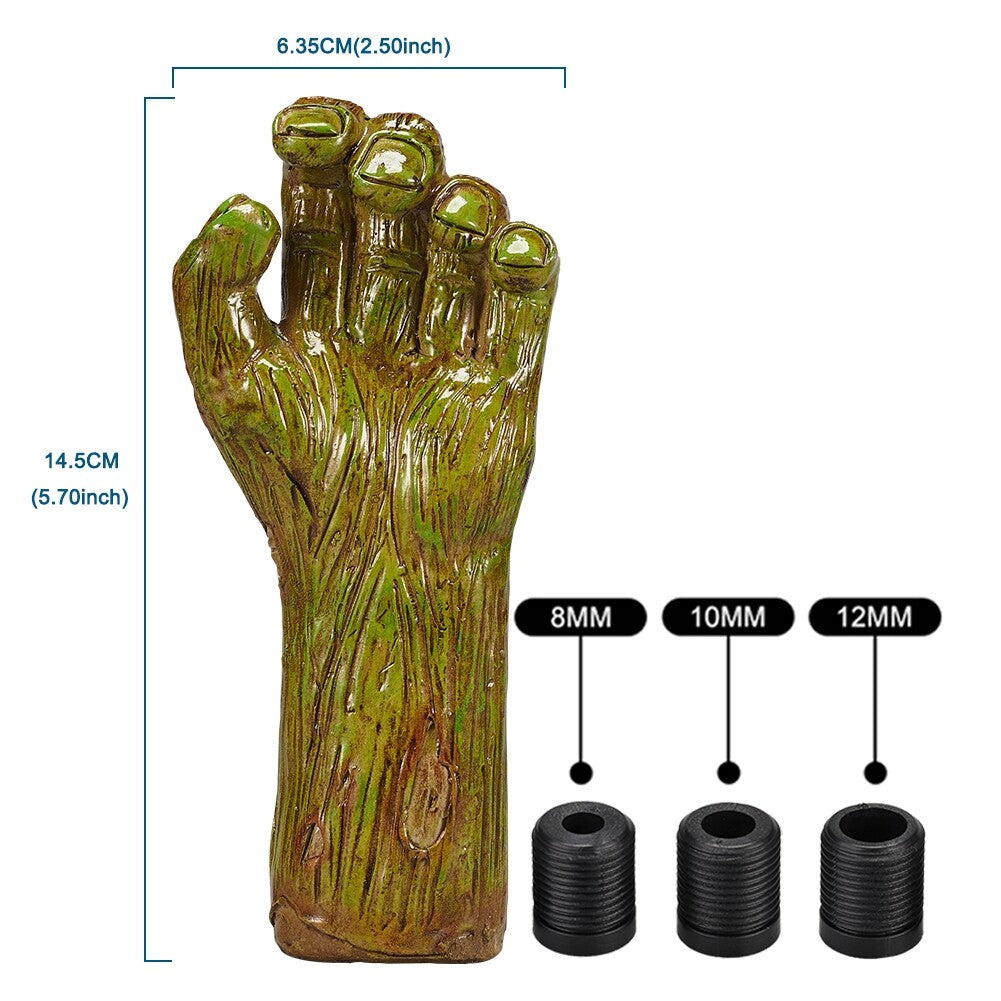Universal Fit Manual/Automatic Green-Hand Car Gear Shift Knob