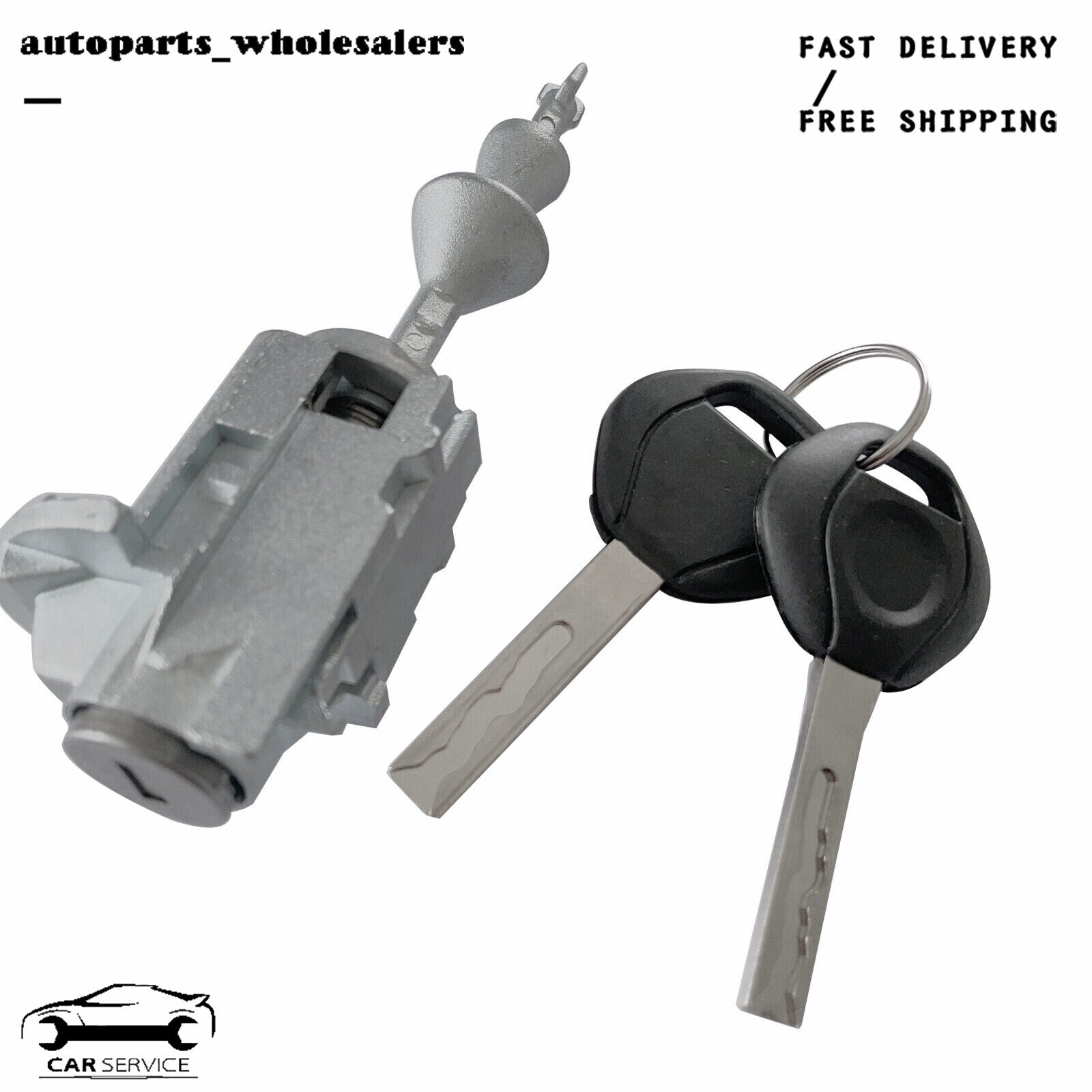 The front door lock cylinder on the left drive side is suitable for BMW 3 Series E90 325i 330i 330xi.