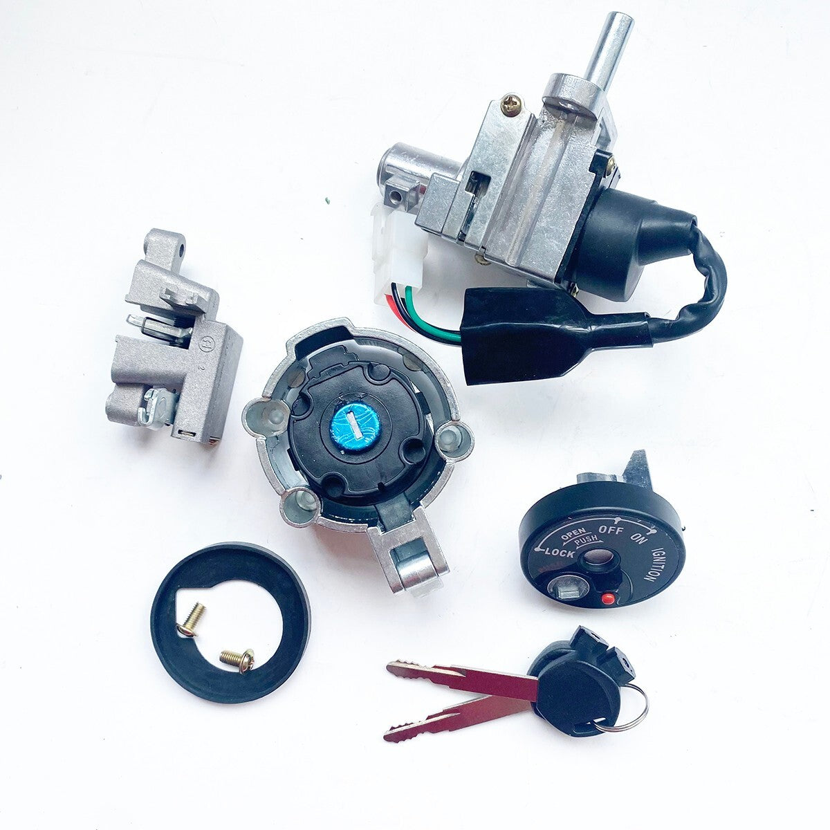 New Ignition Key Switch Lock Set for Yamaha BWS125 Zuma 125 YW125 Zuma 2016-2020