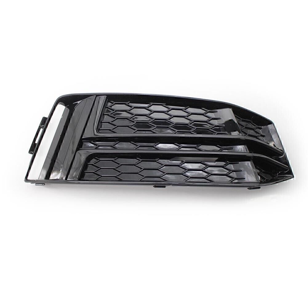Right Front Bumper Lower Grille Grill Fit for AUDI S4 A4 B9 2017 18 Black