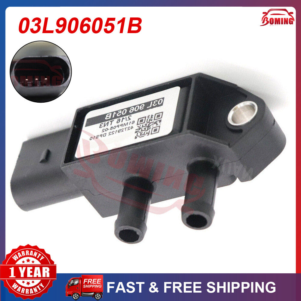 DPF Differential Pressure Sensor 03L906051B is suitable for Audi and for Volkswagen 's newest models.