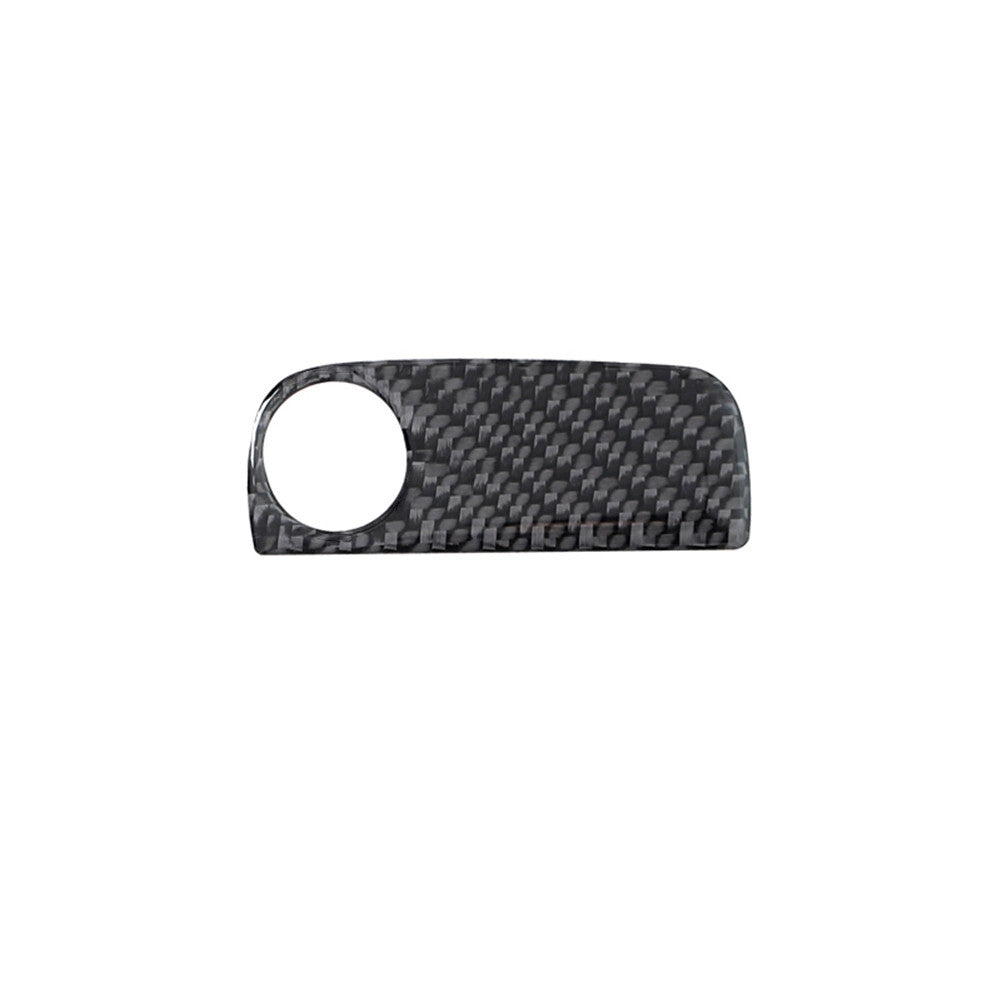 Carbon fiber passenger storage switch trim for Porsche 718 2016-2022
