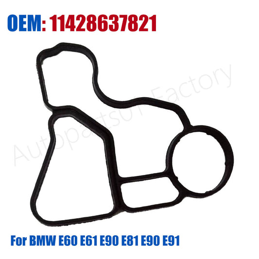 11428637821 Oil Filter Housing Gasket for BMW E60 E61 E90 E81 Engine Cooler Seal