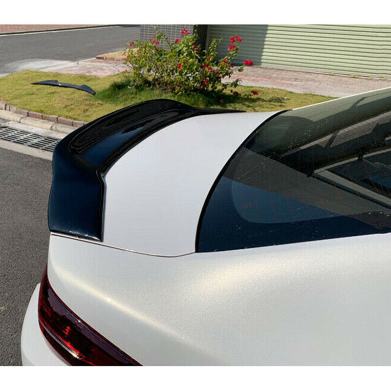 R style Carbon fiber Rear Tail Trunk Spoiler Wing Lip for Mazda 3 Sedan 2019-24