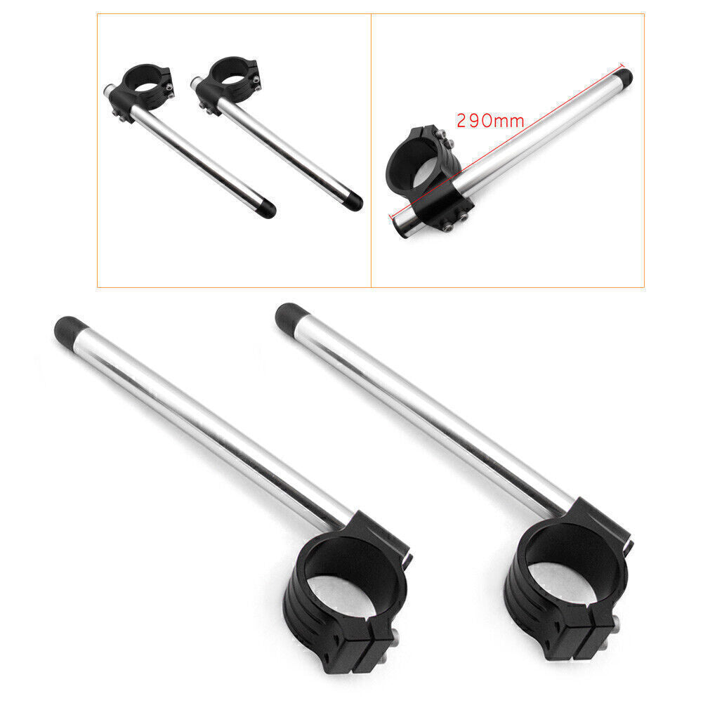 Clip-On Handlebars For 53mm Fork Tube For Tuono Falco Mille RSVR CNC