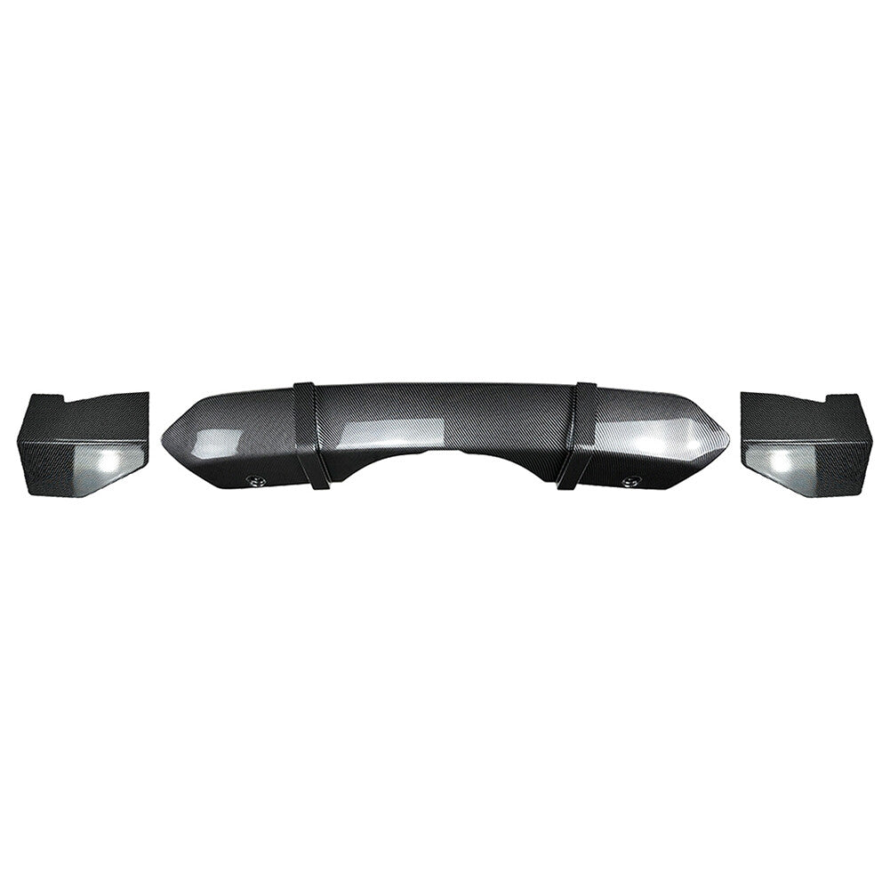 Rear Bumper Diffuser Lip Spoiler Carbon Fiber for BMW F15 X5 M Sport 2014-2018