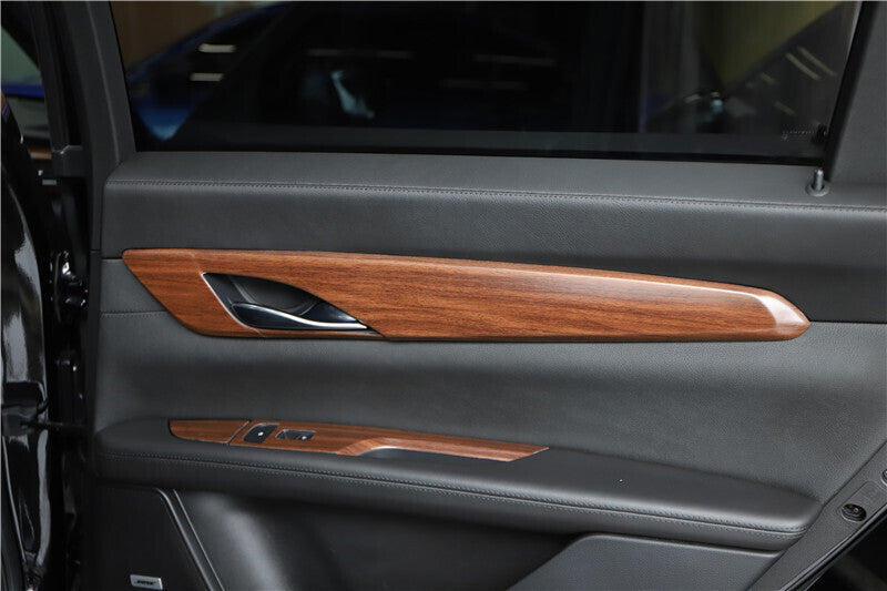 for Cadillac CT6 2016-2020 Wood Grain Interior Centre Decoration Full Set Trims