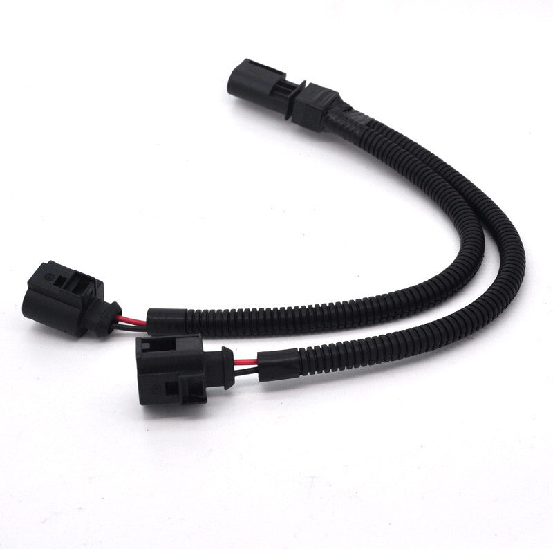 for VW / for Audi / for Seat / for Skoda High Low Tone Horn Cable spiliter Harness adaptor