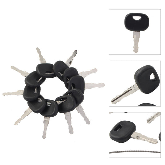 10¢ªZ¨¹ndschl¨¹ssel 14603 8U-9569 F¨¹r bestimmte Minibagger and Minilader von for Volvo