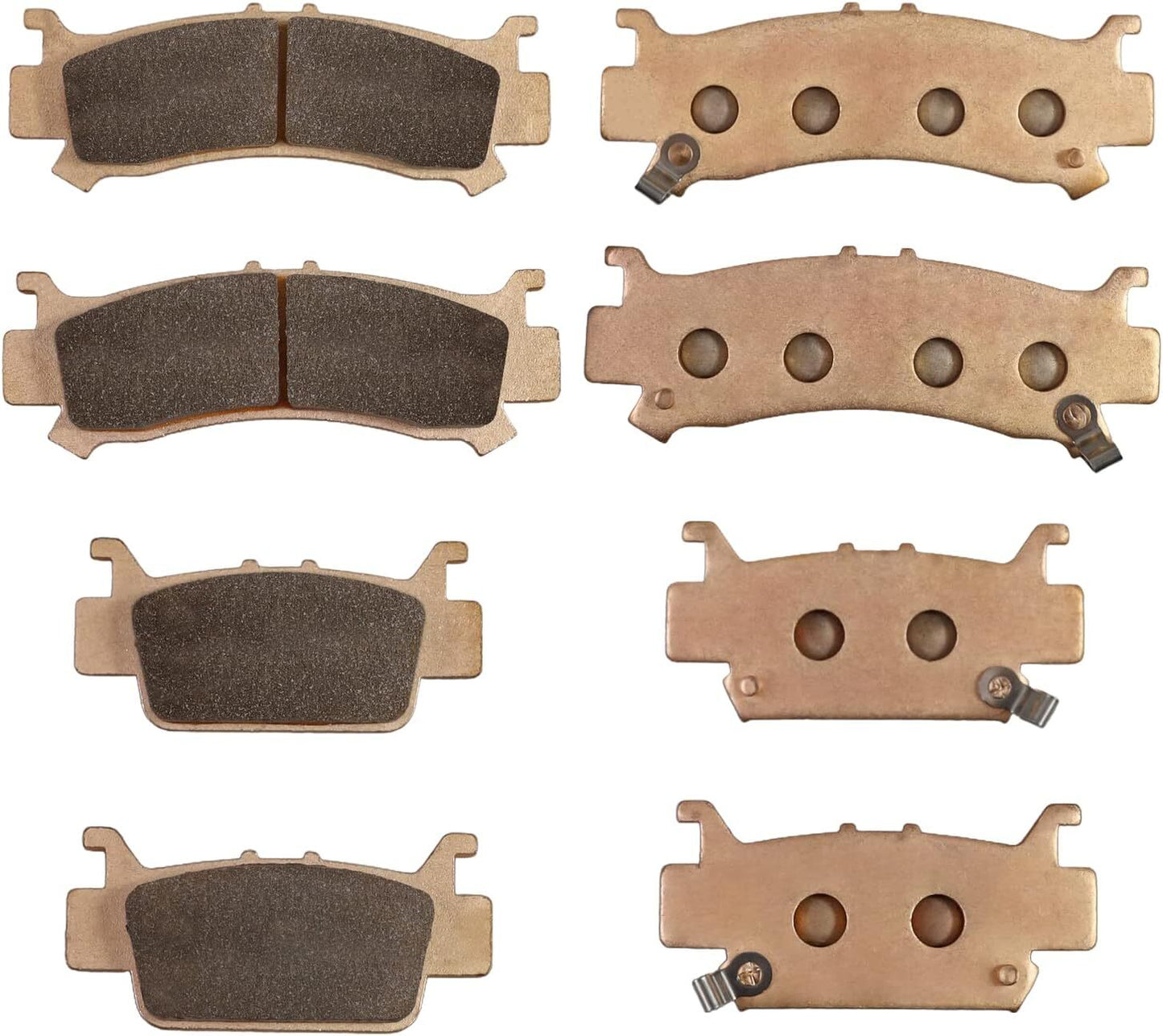 Front Rear Brake Pads for Honda Pioneer 1000 1000-5 Severe Duty 06451-HL4-A01