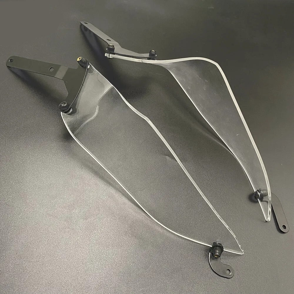 for DUCATI DESERT X 2022-2023 CLEAR Side Spoiler Fairing Covers Wind Deflector