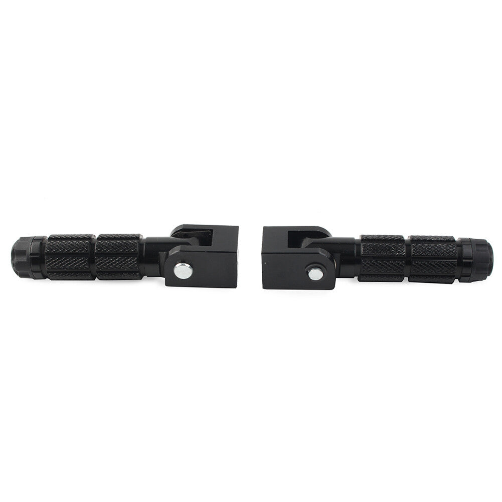 Universal 8mm Footpegs Folding Passenger Foot Pegs for Electric Motor Bicycle
