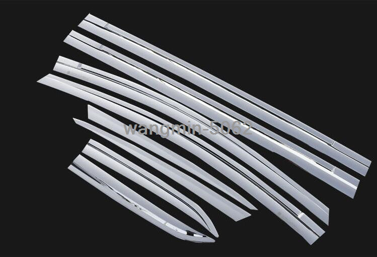 2011-2020 for Toyota for Sienna Chrome Window Visor Vent Shades Sun Rain Guard trim
