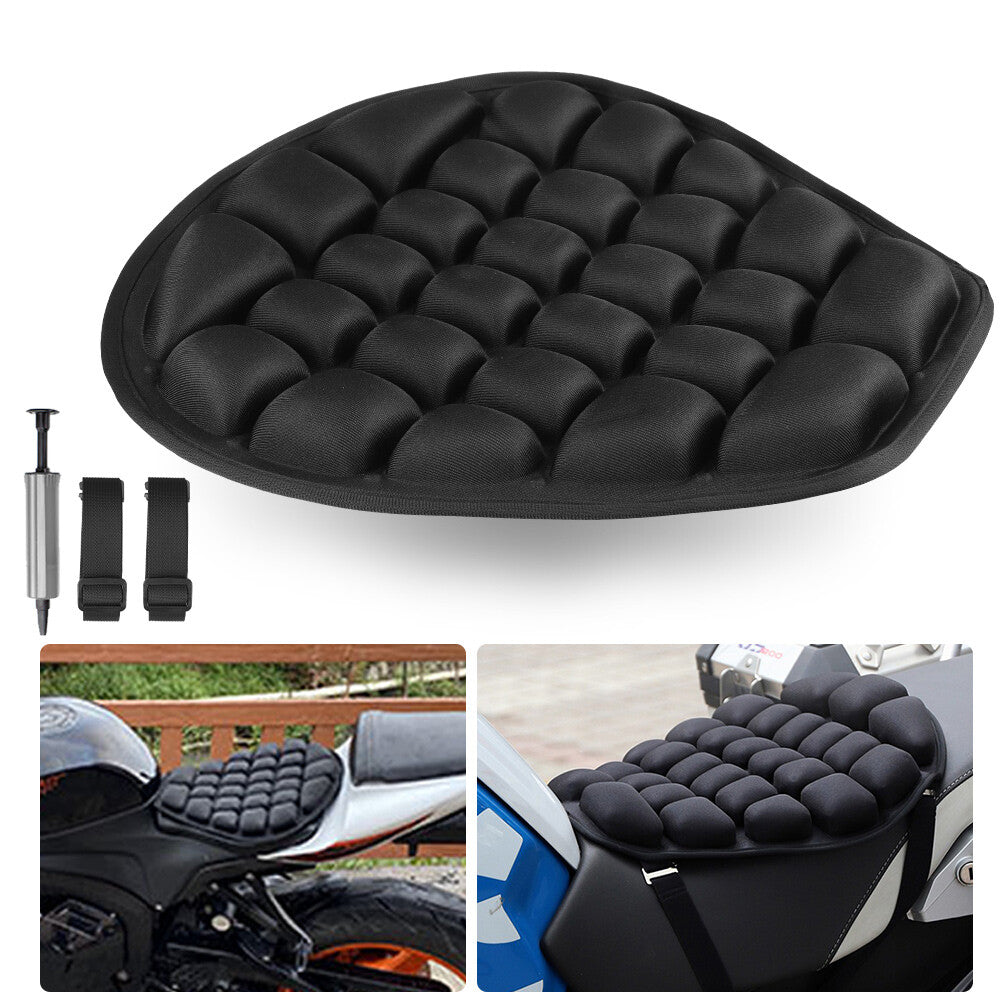 Motorcycle Universal inflated for Seat Cushion Pad Cover Pillow Comfort Shockproof
