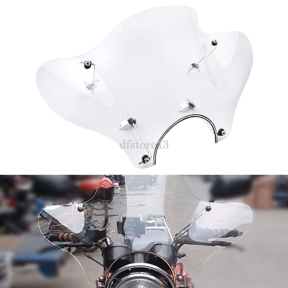 Motorcycle transparent windshield windshield mounting kit fairing for Harley-Davidson General Motors