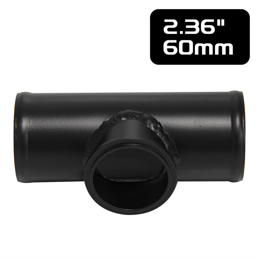 Universal 50mm V-band BOV Flange 2.36 Tube Pipe Blow off Valve Turbo Black
