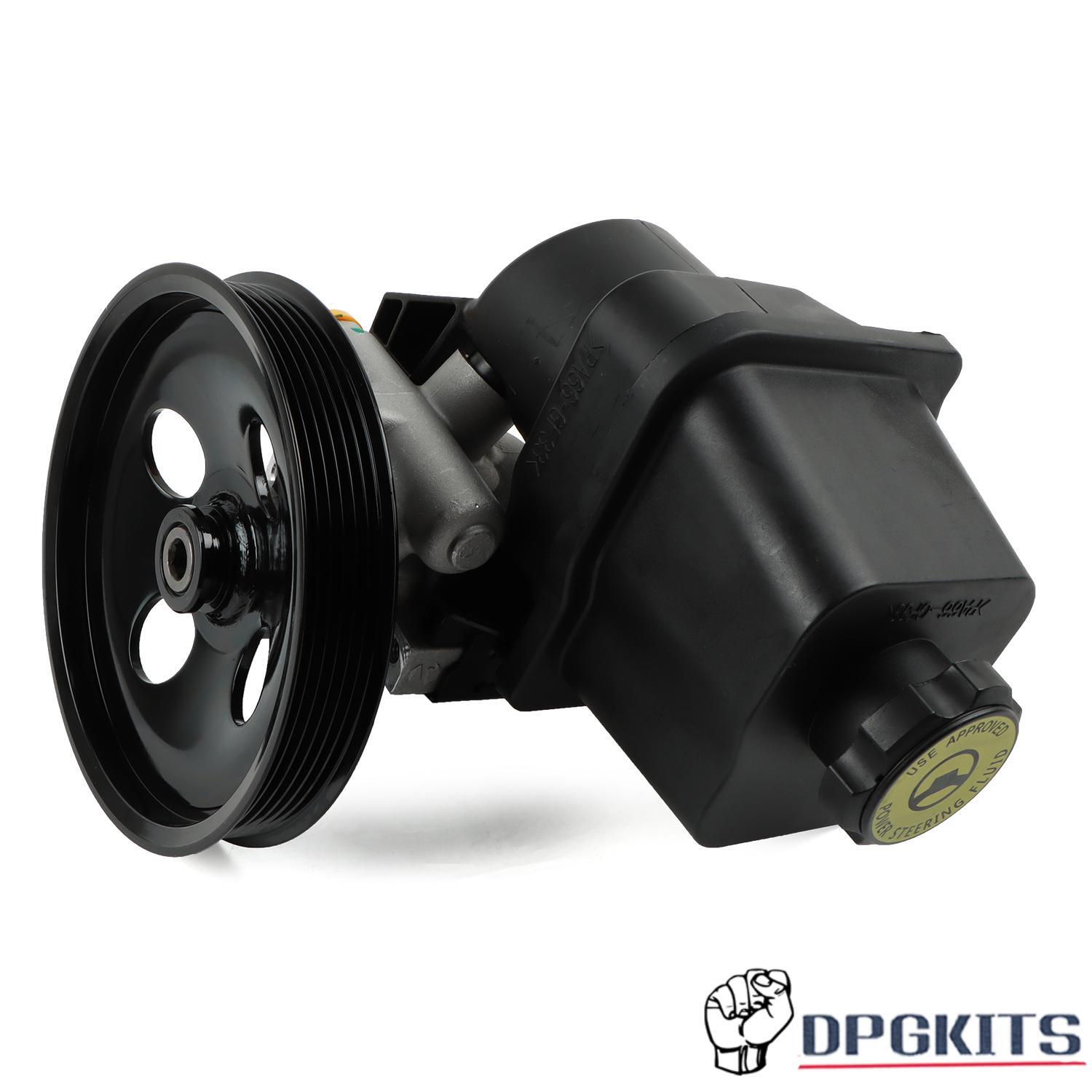 Power Steering Pump W/ Pulley  Reservoir for GMC Envoy 2002-2009 L6 4.2L Petrol