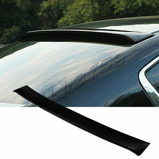 for Honda Accord 2008-2012 Glossy Black Rear Roof Spoiler Window Visor Bar trim