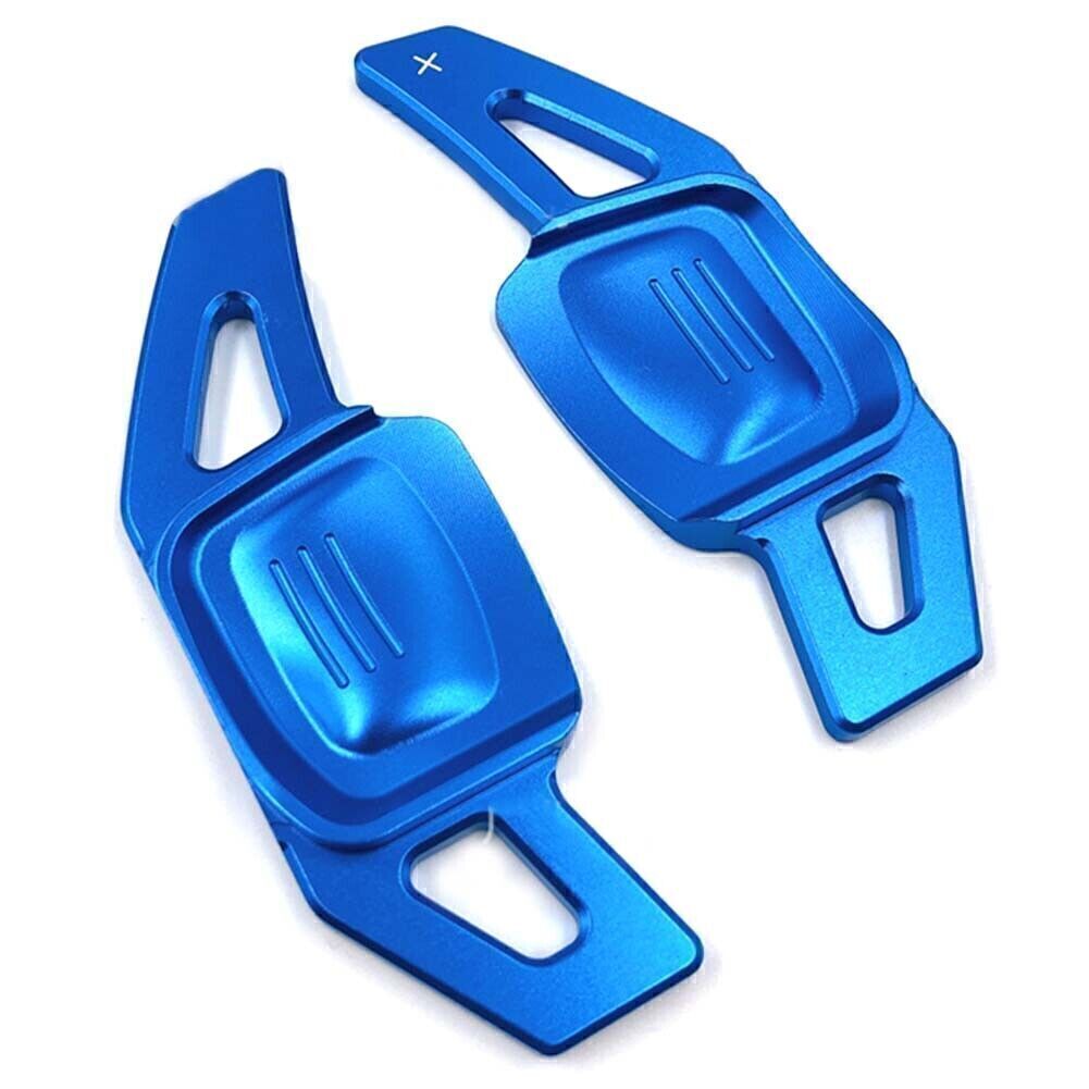 for VW for Tiguan for Golf 7 MK7 for Passat B8 Blue Steering Wheel Paddle Shifter Extension