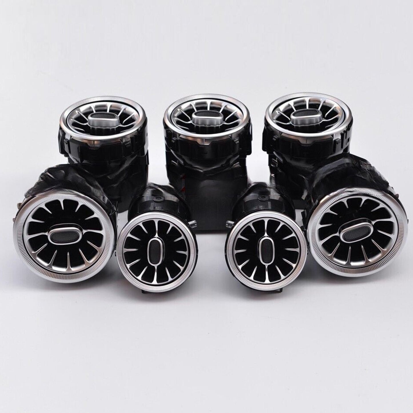 Set 64 Colors Air Vent LED Ambient Light For Class W205 GLC X253 for Mercedes-Benz C
