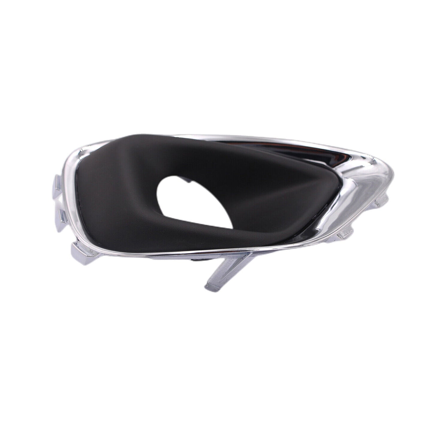 1Pair Fog Light Lamp Bezel Cover Chrome Trim Fit for Jeep Compass 2014-2016