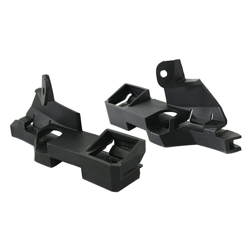 2 Pcs Bumper Bracket Guide Plastic Front LH  RH for BMW 51117030617