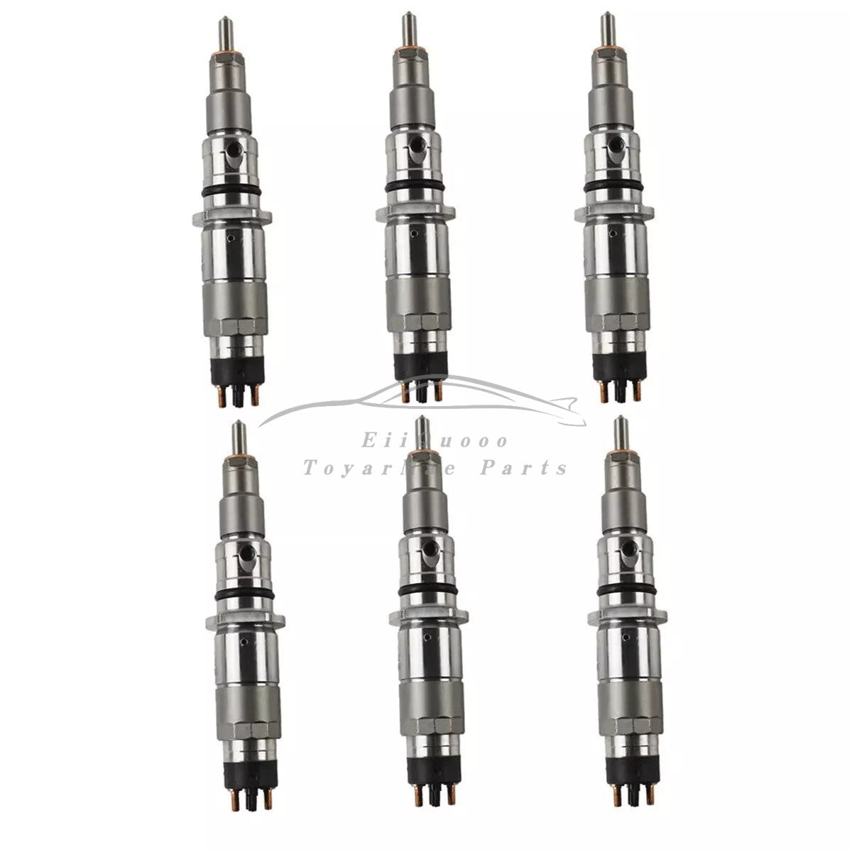 0445120059 0445120231 6PCS Fuel Injector For QSB4.5 QSB5.9 QSB6.7 Engine
