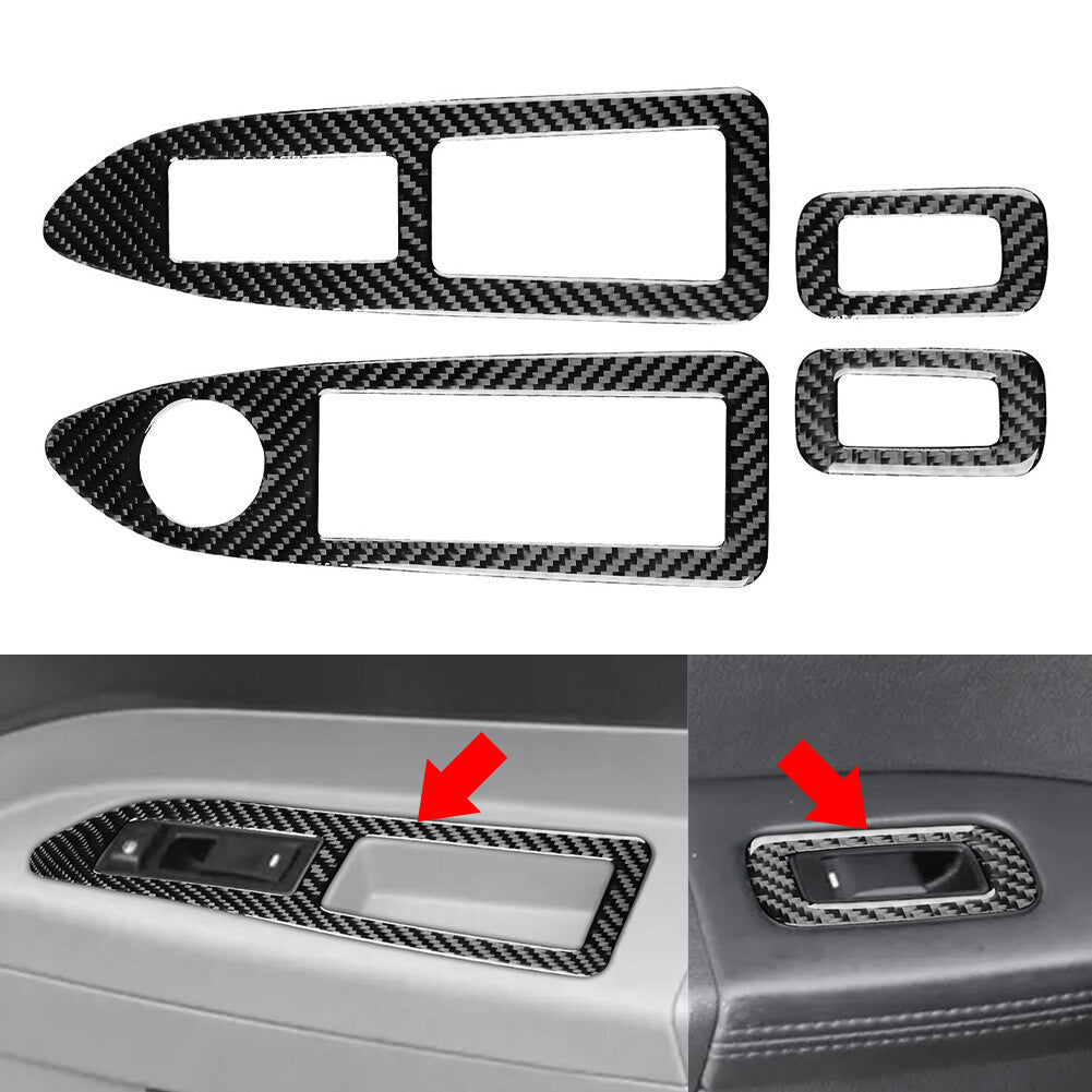 Window Lift Switch Button Panel Cover Trim for Chrysler 300 2008-2010 08