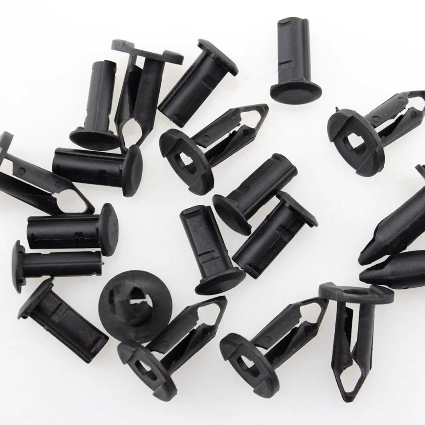 30 Nylon Push-Type Retainer 8mm ATV Body Rivet Fender Clips 90653-HC4-900