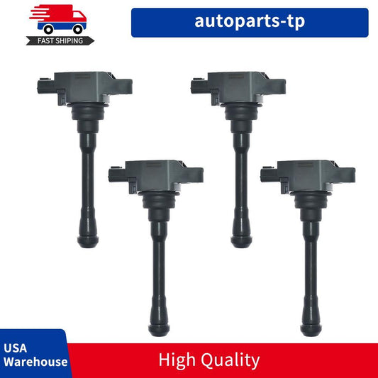 4 Ignition Coils for 2011-2017 for Nissan Juke/Sentra 1.6L L4 22448-1KC0A