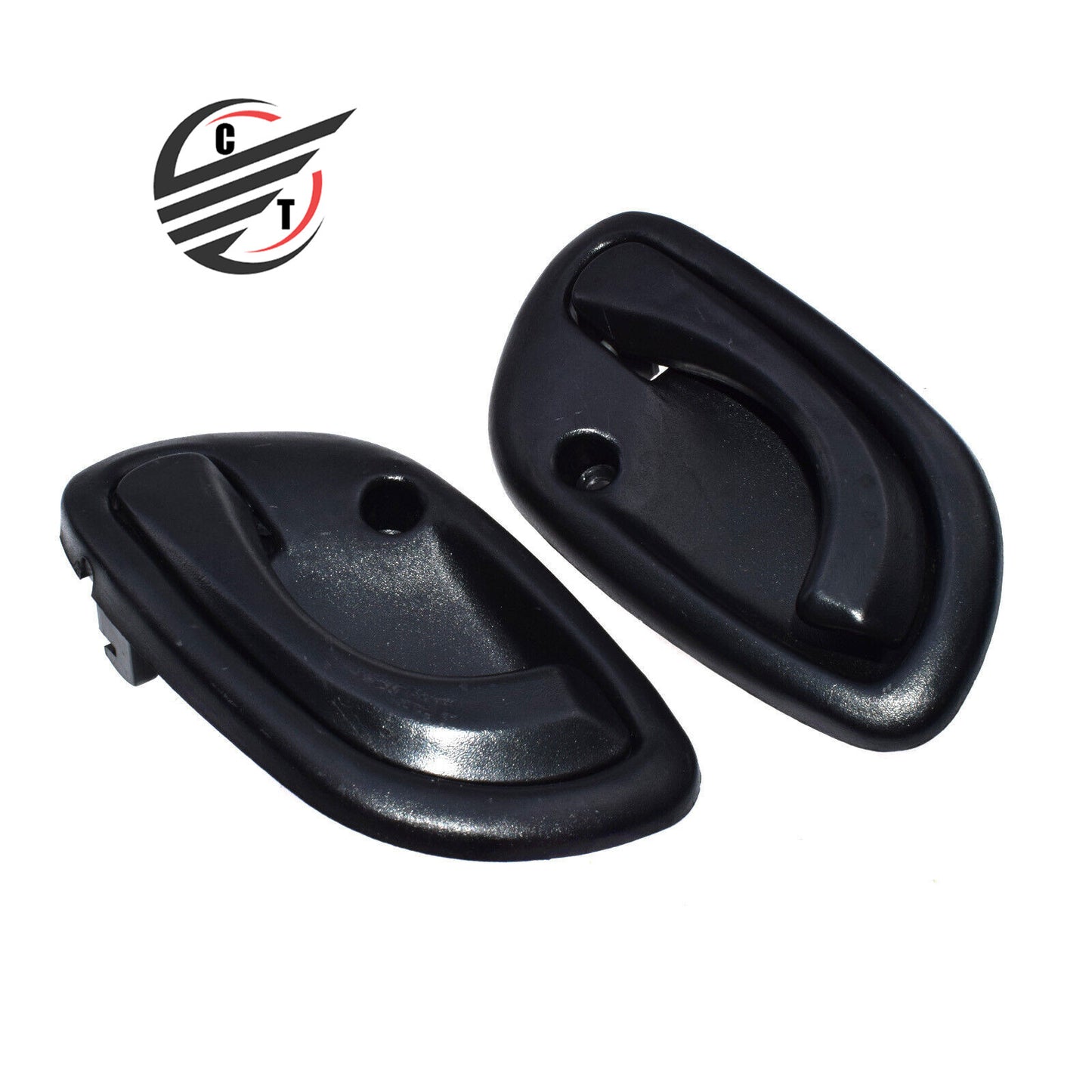 for Chevy for Suzuki 83110-60G01 Black Interior Inner Inside Door Handle Pair Set 2