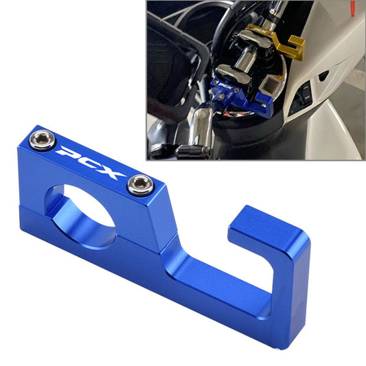 Fit HONDAx X150 160 125 Blue Motorcycle aluminum alloy Luggage Helmet Hook 22MM