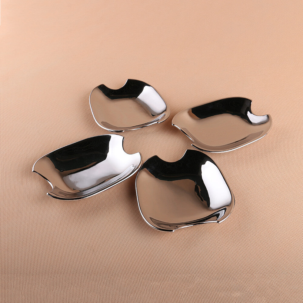 4x Chrome Door Handle Cup Bowl for Toyota 2006-2011 for Camry | 2008-2010 Highlander