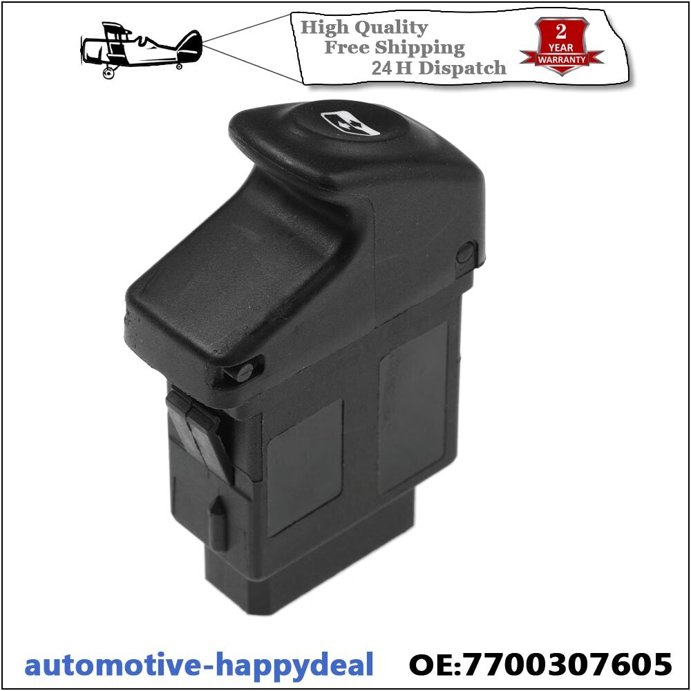 3 X Electric Door Window Mirror Switch for Renault Kangoo Megane MK1 Clio