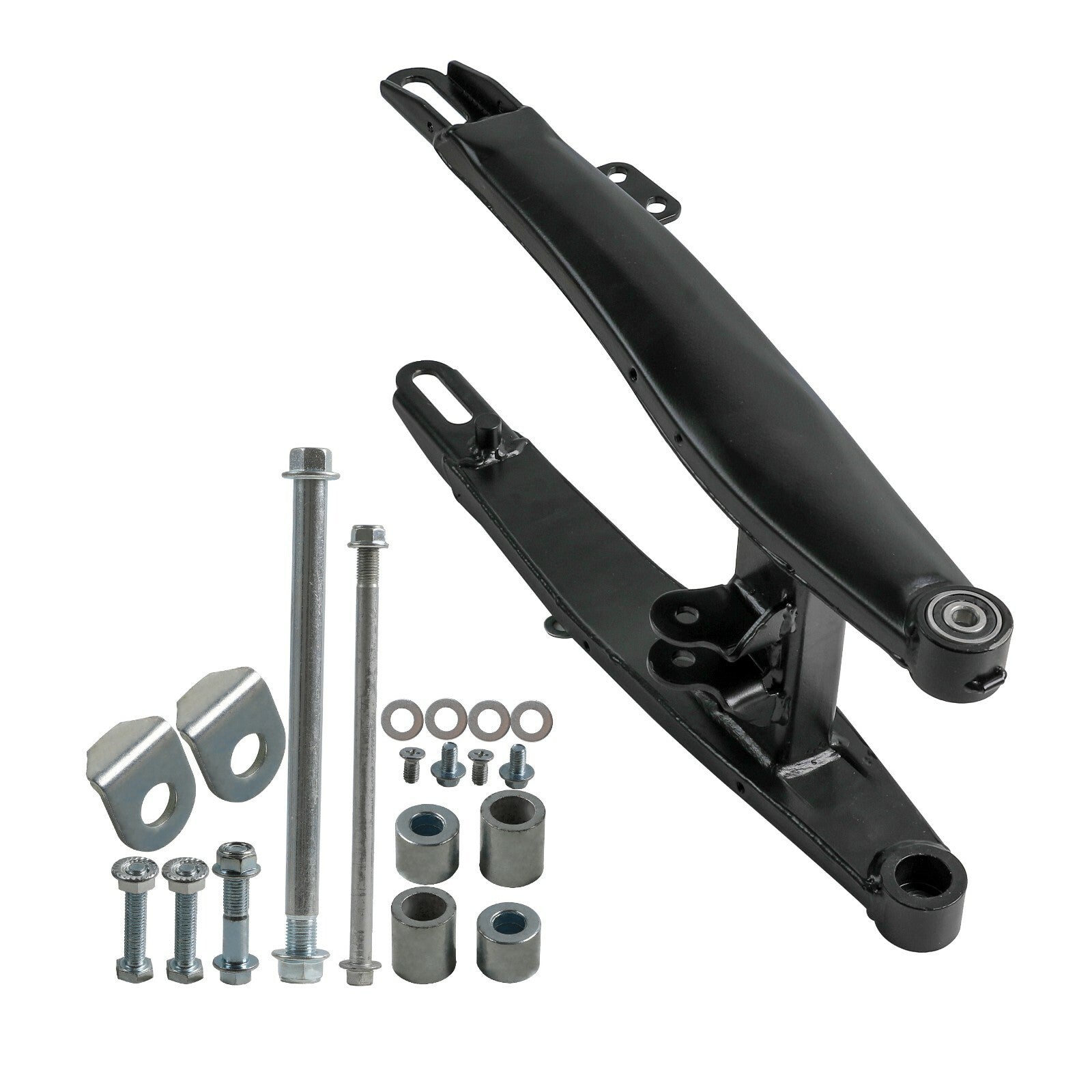 12-inch rear wheel, swingarm, 80/100-12 tire, rim assembly, pit bike, Apollo 110cc 125cc