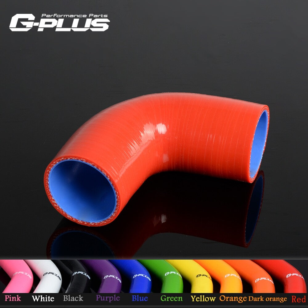 new 11mm 90-degree flexible hose, turbine silicone elbow joint, red flexible hose