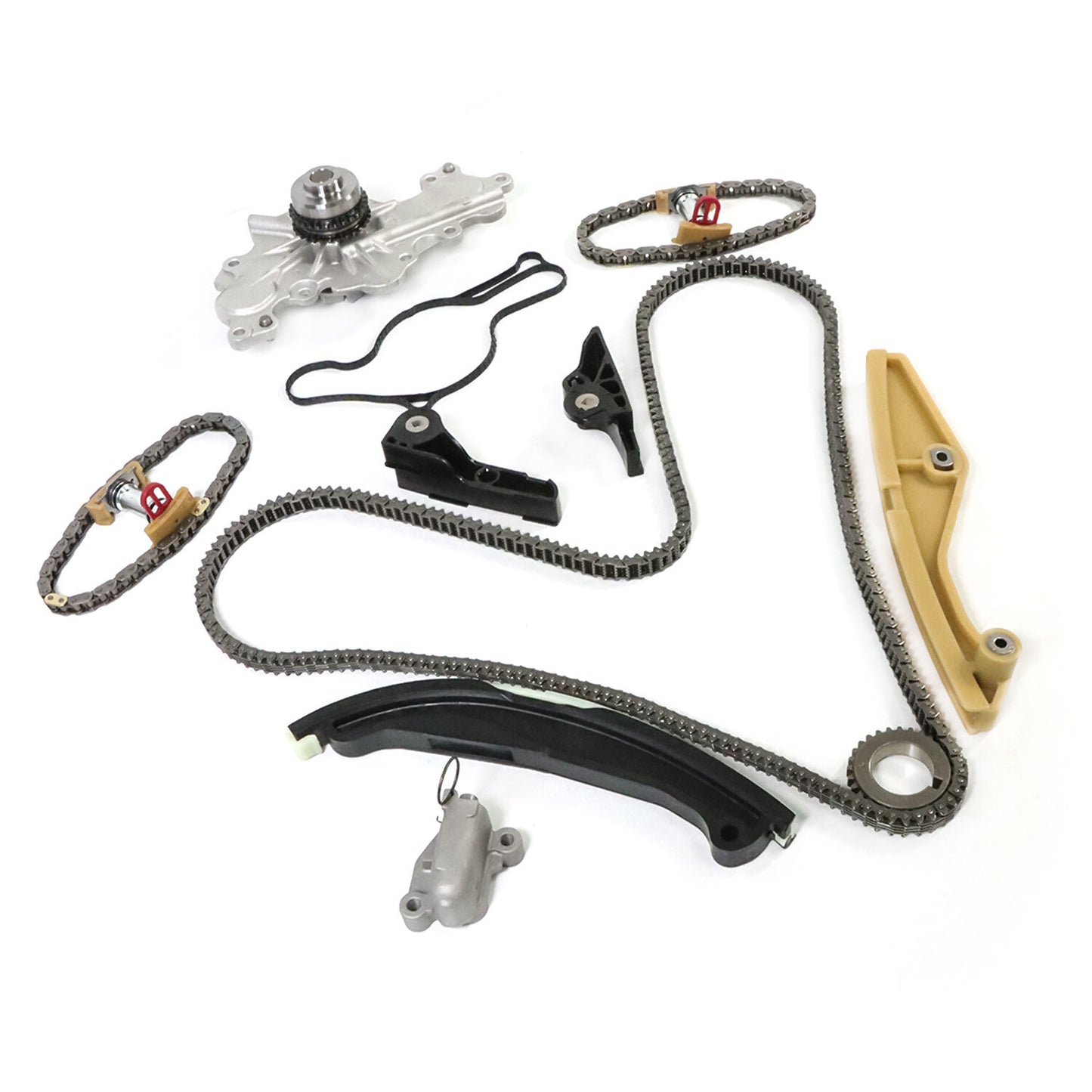 Timing Chain Kit Water Pump For 13-17 3.5L for Ford Edge Taurus for Lincoln MKX MKS