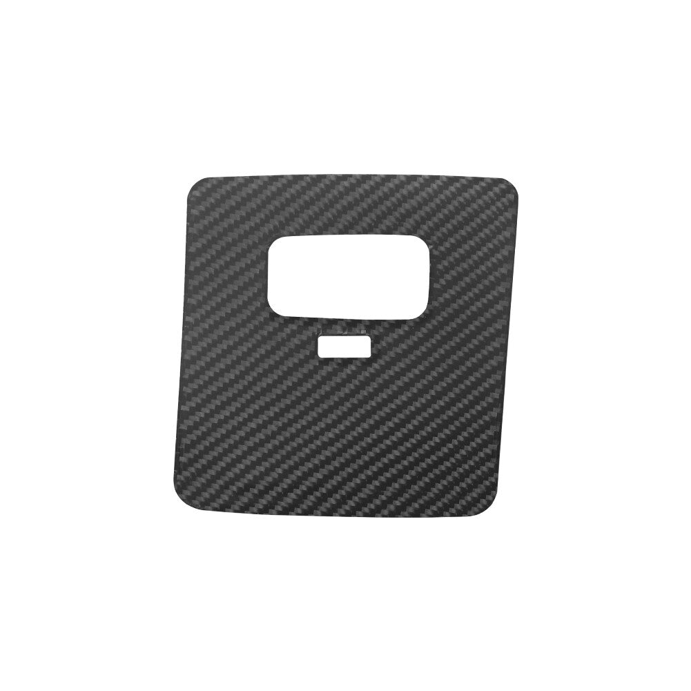 Carbon Fiber Fuse Box Cover Frame Trim Cover for Hyundai for Veloster JS 2019-2022