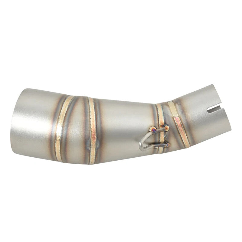 Exhaust Mid-Pipe Muffler 51mm for KAWASAKI -X 250/300 2017-23 Slip-On Titanium