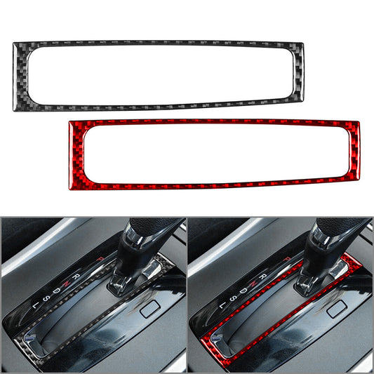 Carbon Fiber Interior Gear Shift Frame Cover Trim for Honda Accord 2013-2017