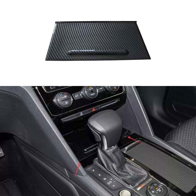 for Volkswagen Atlas 18-20 Middle Console Cigarette Lighter Trim Carbon Fiber 1X