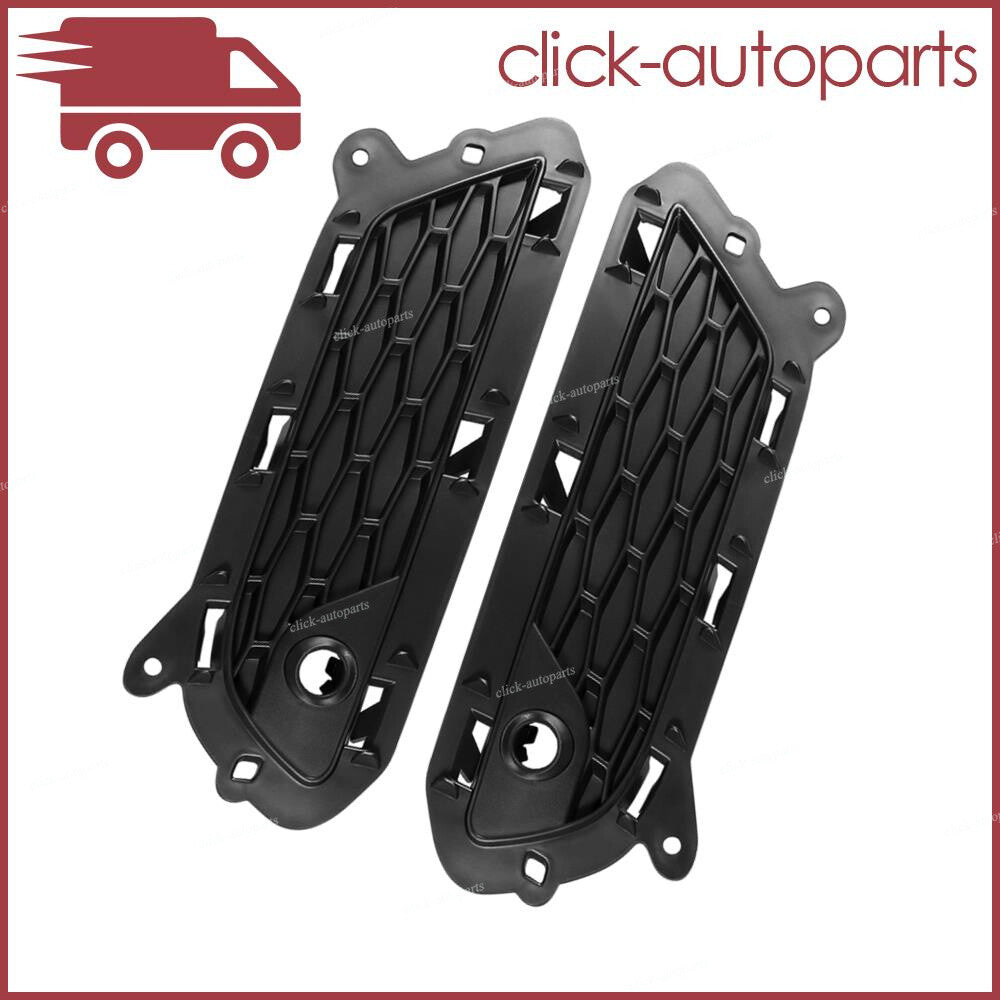 2x LH+RH Front Bumper Lower Grille Trim w/Hole for Range Rover Evoque 2016-2019