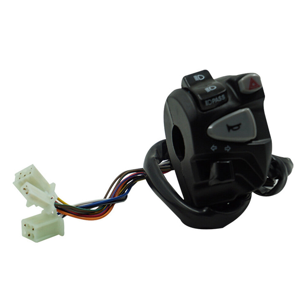 7/8 Motorcycle Handlebar Horn Turn Signal Low/High Beam Headlight Switch