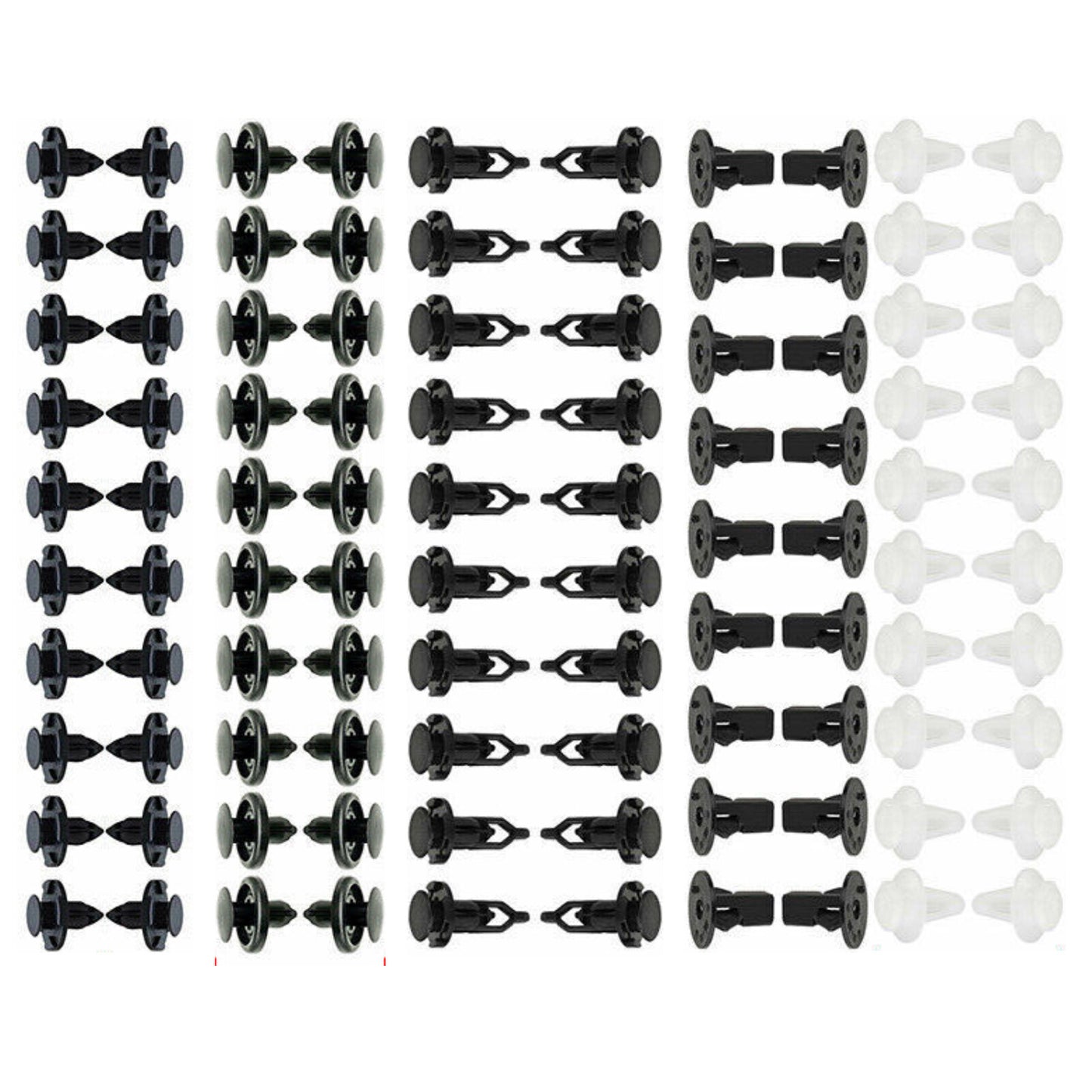 100Pcs Vehicle Body Clips Kit Push Type FastenersTool for Toyota  for Lexus