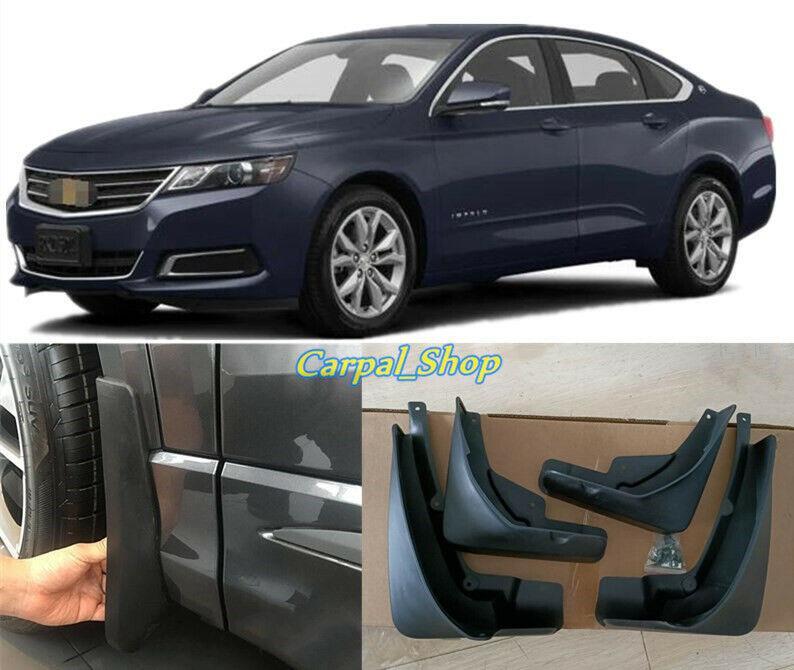 2014-2019 for Chevrolet Impala Sedan Splash Guards Mud Guards Flaps Fender 4pcs