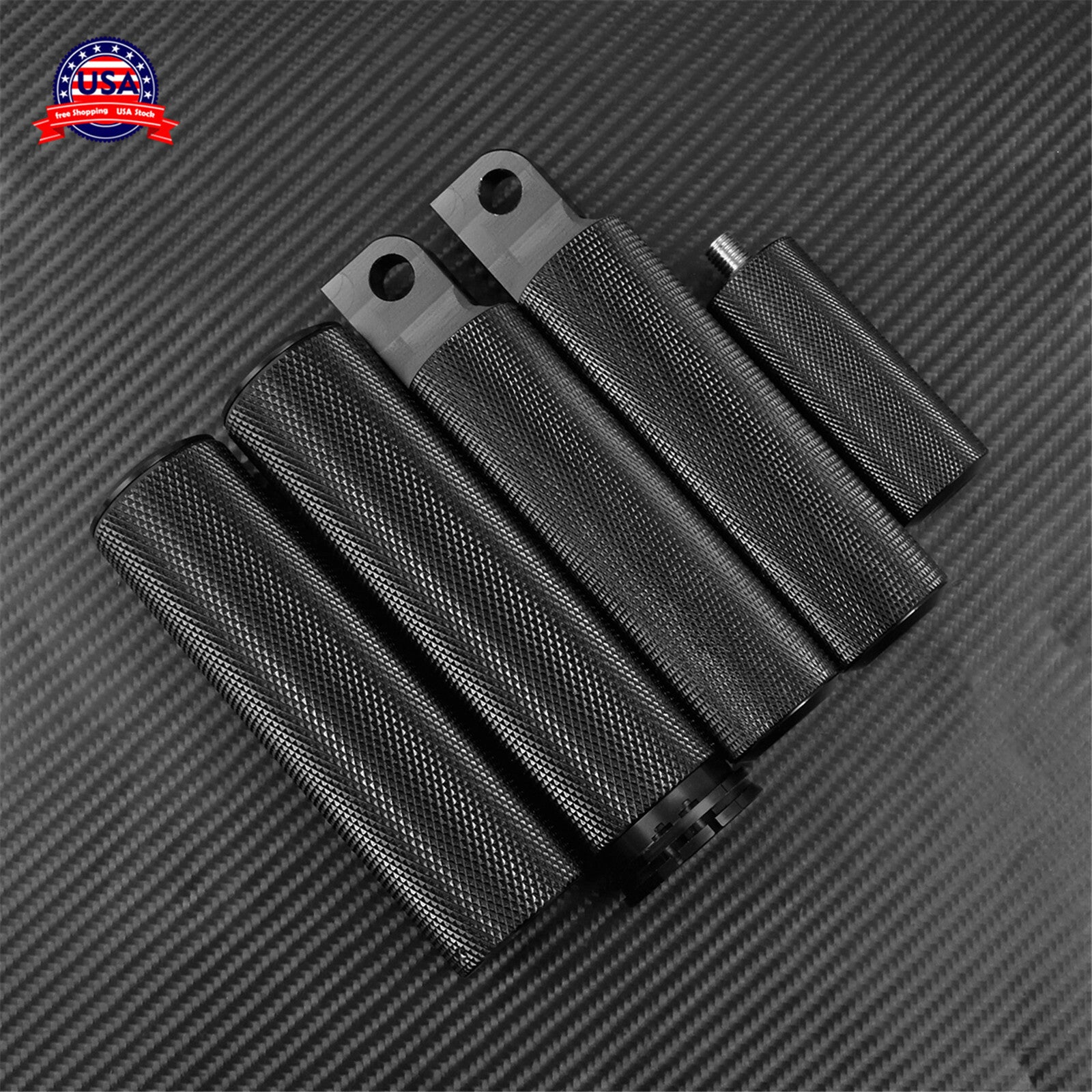 One Set Hand Grips Foot Peg Shifter Peg Fit For Sportster Touring Softail Dyna